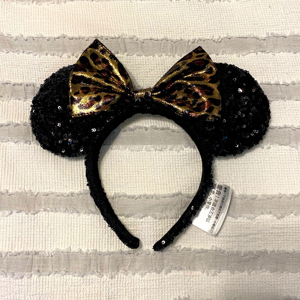 Disney Parks Animal Print Minnie Ears